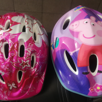 Casco da bici pattini o skate per bambina