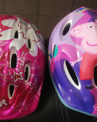 Casco da bici pattini o skate per bambina