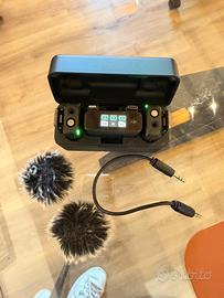 Dji mic con ricevitore e due avalier