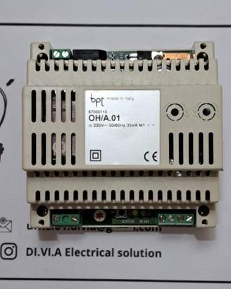 BPT ALIMENTATORE PER VIDEOCITOFONO