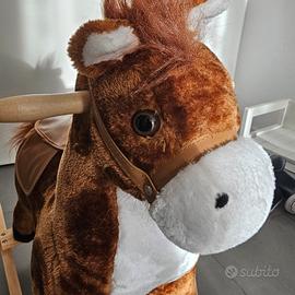 cavallo a dondolo amiplush