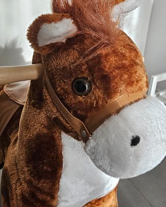 cavallo a dondolo amiplush