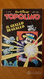 Topolino libretto Disney 1676 del 10 Gennaio 1988
