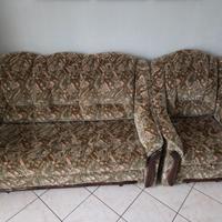 Divano letto e poltrona