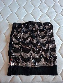 top di lana a strass 