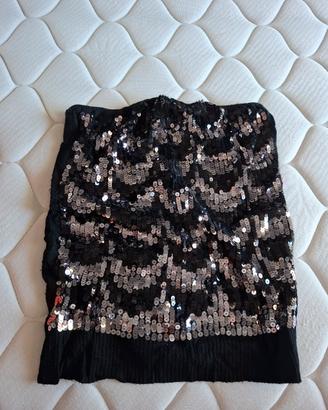 top di lana a strass 