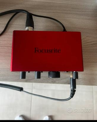 scheda audio Focusrite 
