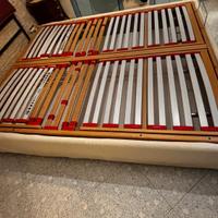 rete matrimoniale intera colore faggio 