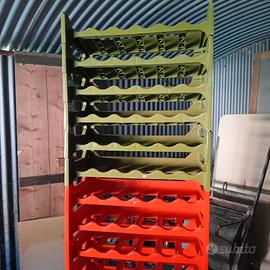 cantinetta per vini impilabile in plastica