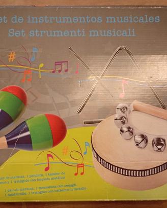SET STRUMENTI MUSICALI PER BAMBINI 