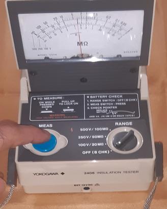 Tester di isolamento analogico Yokogawa 2406