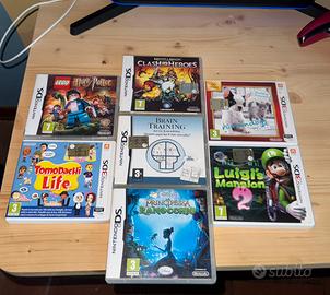 Lotto 7 giochi Nintendo DS e 3DS