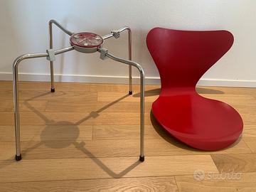 Sedie jacobsen serie 7 Fritz Hansen rotte