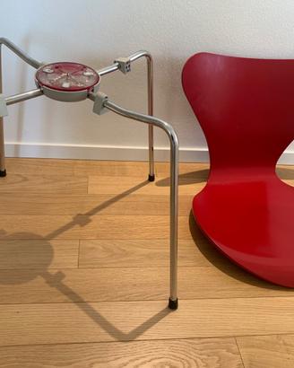 Sedie jacobsen serie 7 Fritz Hansen rotte