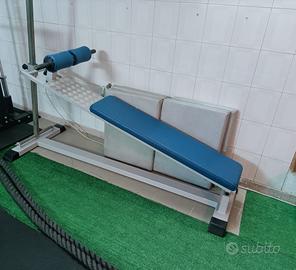 Panca addome technogym  silver