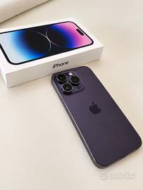 iPhone 14 Pro 256GB Viola Scuro – Impeccabile