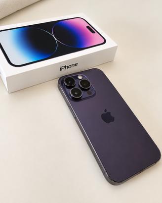 iPhone 14 Pro 256GB Viola Scuro – Impeccabile