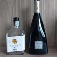 2 bottiglie riutilizzabili come portacandele