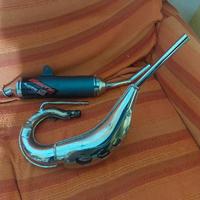 scarico e silenziatore originale big one fantic 50