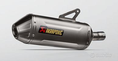 AKRAPOVIC MUFFLER SLIP-ON TITANIUM CFMOTO 450MT S-