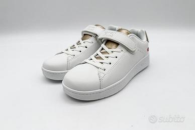 Scarpe BK British Knights bianche/oro n. 34
