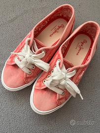 Scarpe da ginnastica  color corallo Pepe Jeans 