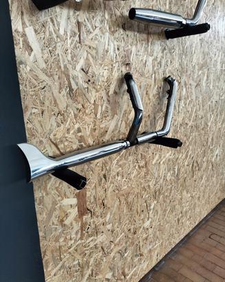 Scarico 2 in 1 Harley Davidson softail
