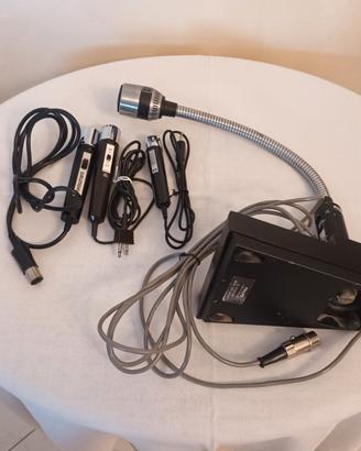 Microfoni dinamici Philips, Grundig, Sanyo vintage