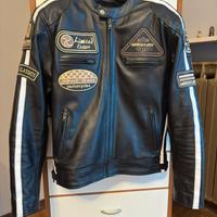 Giubbotto in pelle uomo aspidex Vintage