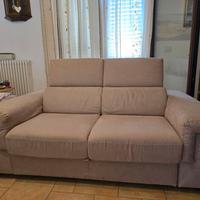 Divano 2 posti microfibra 