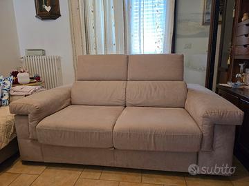 Divano 2 posti microfibra 