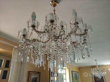 Lampadario cristallo