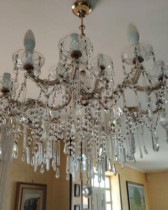 Lampadario cristallo