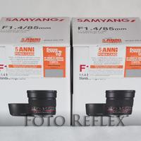 NUOVO - Samyang 85 f1.4 per Pentax FOWA 5 anni