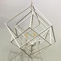 Lampadario Cubo Magico Bianco