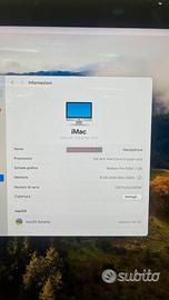 Imac 21.5 usato