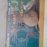 biglietto finale Ajax - Juventus 1996
