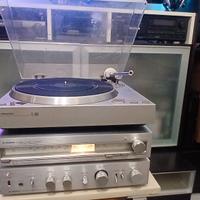 trittico Pioneer SA 3000 Ampli+tuner+Giradischi 