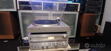 trittico Pioneer SA 3000 Ampli+tuner+Giradischi 
