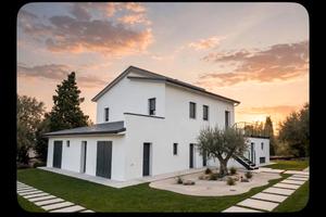 Casa in collina vista mare