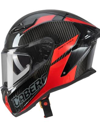 Casco Integrale Drift EVO II CARBON red gloss