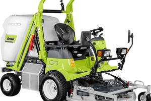 Trattorino Tosaerba Professionale con Raccolta Gri