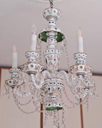 Lampadario di Boemia + applique