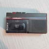 sony microcassette-corder M-12 registratore vocale