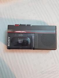 sony microcassette-corder M-12 registratore vocale