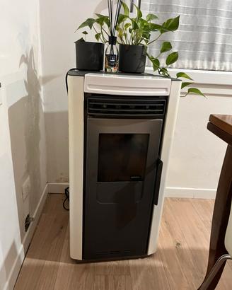 Stufa pallet perfettamente funzionante