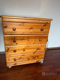 Fasciatoio/ cassettiera Pali