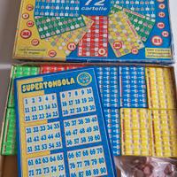Super tombola vintage 72 cartelle
