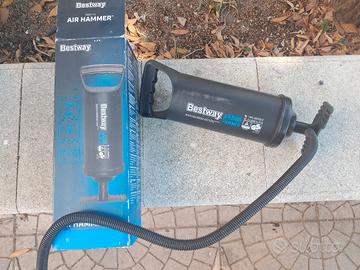 gonfiatore ad aria per materassino