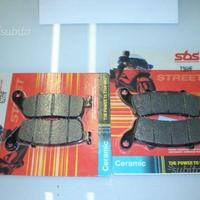 2 coppie pastiglie freno davanti honda hornet 600
